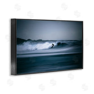 Thomas Tepstad Berge | Surfing Waves Silhouette