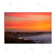 Thomas Tepstad Berge | Orange Sunset over Shoreline