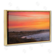 Thomas Tepstad Berge | Orange Sunset over Shoreline