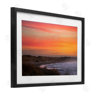 Thomas Tepstad Berge | Orange Sunset over Shoreline