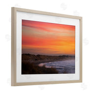 Thomas Tepstad Berge | Orange Sunset over Shoreline
