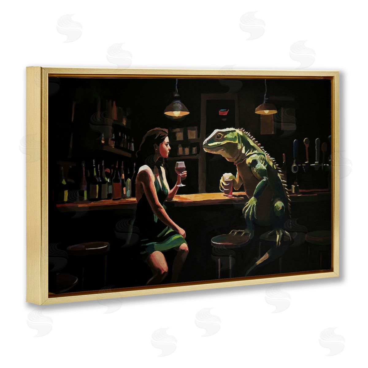 Keith Thomson Cuter Online Funny Date Canvas Wall Art Print