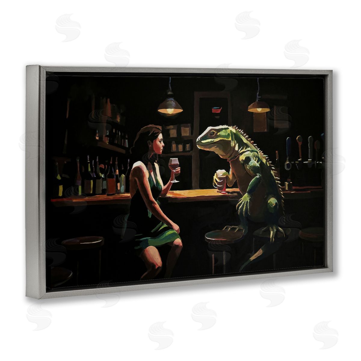 Keith Thomson Cuter Online Funny Date Canvas Wall Art Print