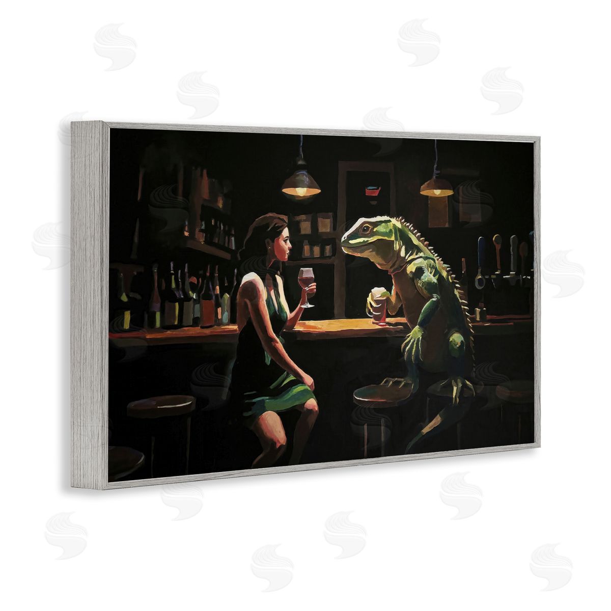 Keith Thomson Cuter Online Funny Date Canvas Wall Art Print