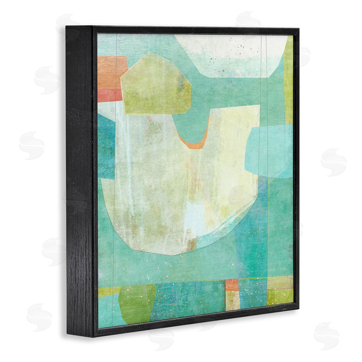 Suzanne Nicoll Aqua Pool Abstraction Canvas Wall Art Print
