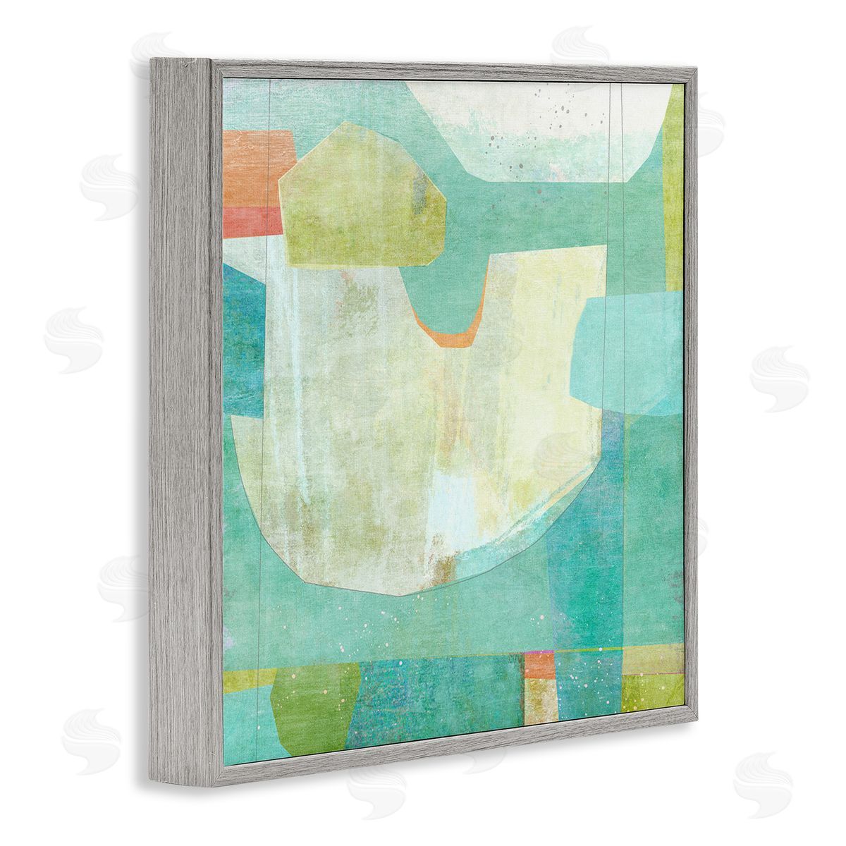 Suzanne Nicoll Aqua Pool Abstraction Canvas Wall Art Print