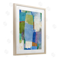 Suzanne Nicoll | Blue Road Brushed Abstract