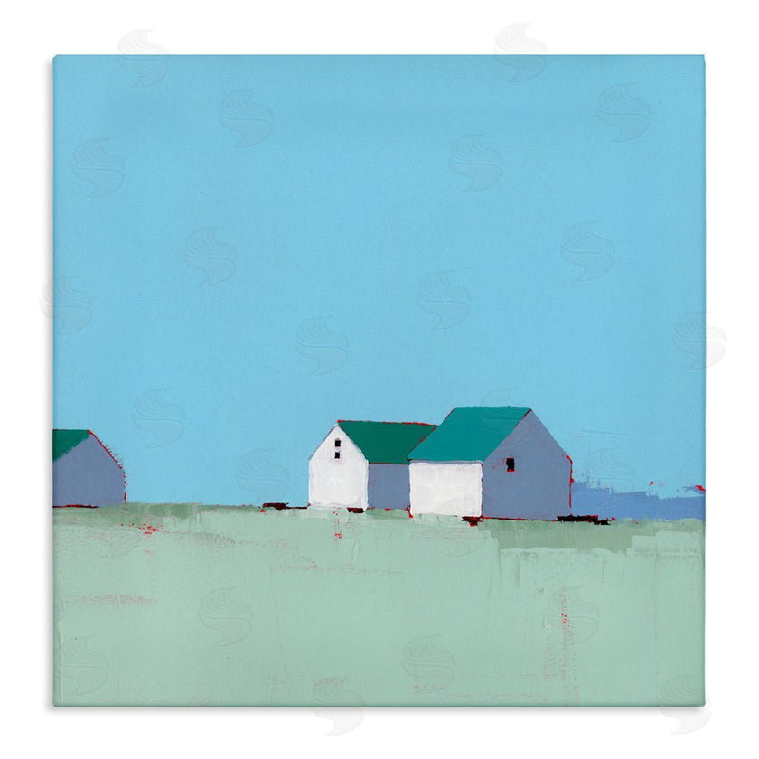 Ruth LaGue | Palmer Farm in Muted Blues