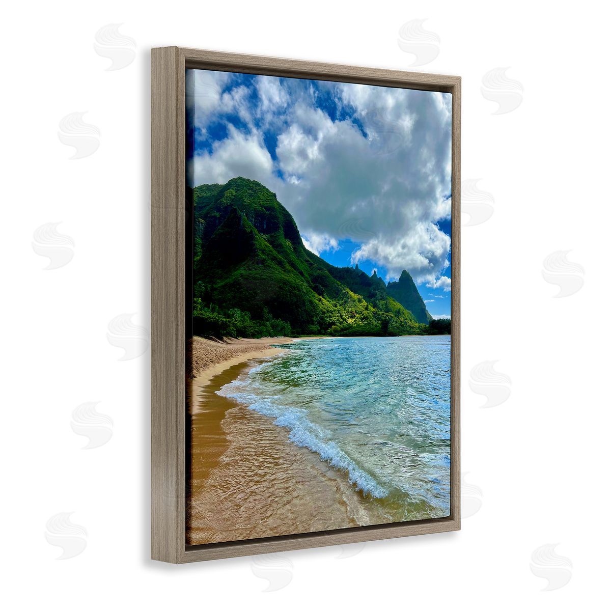 Nicole Dell Tunnels Beach Landscape Canvas Wall Art Print