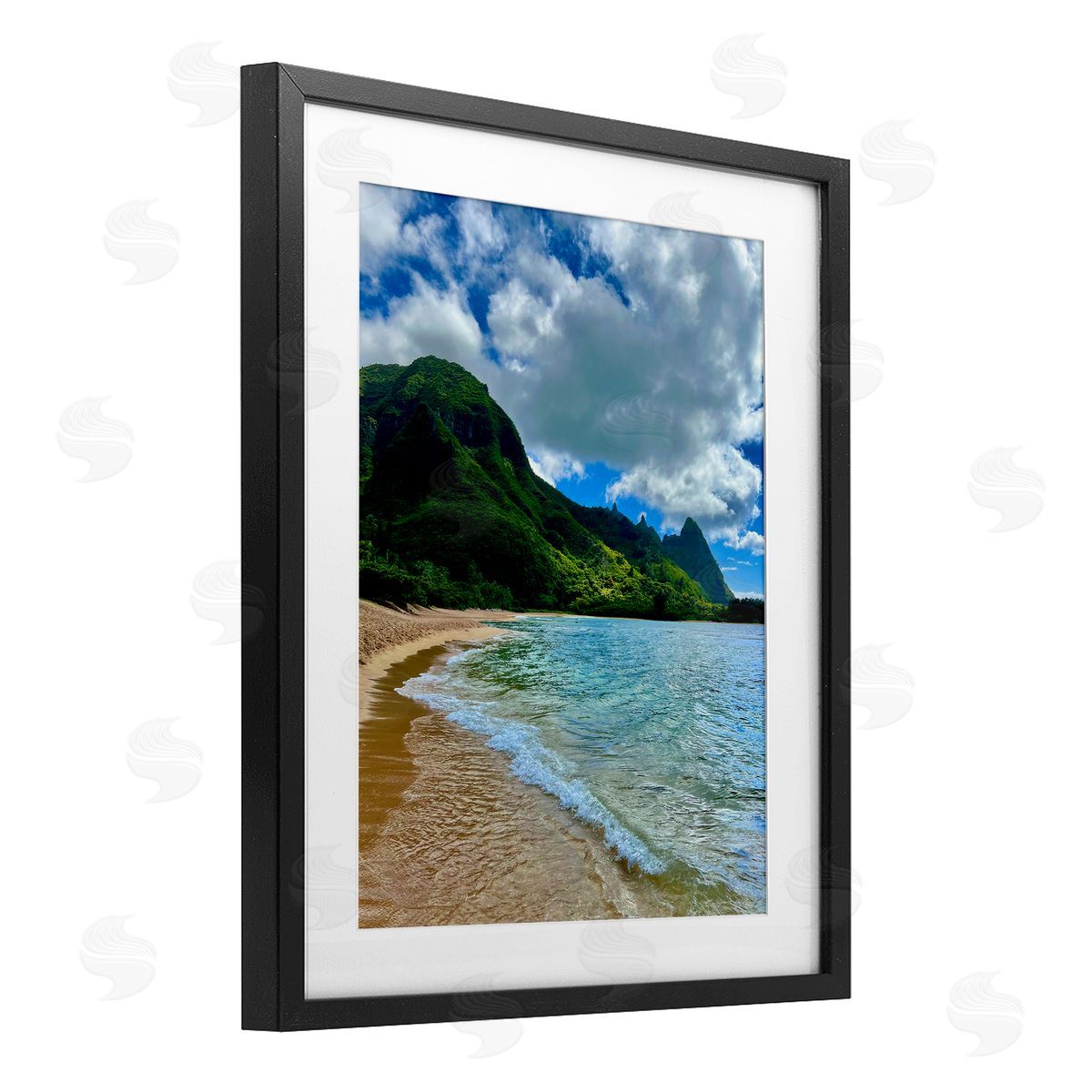 Nicole Dell Tunnels Beach Landscape Canvas Wall Art Print
