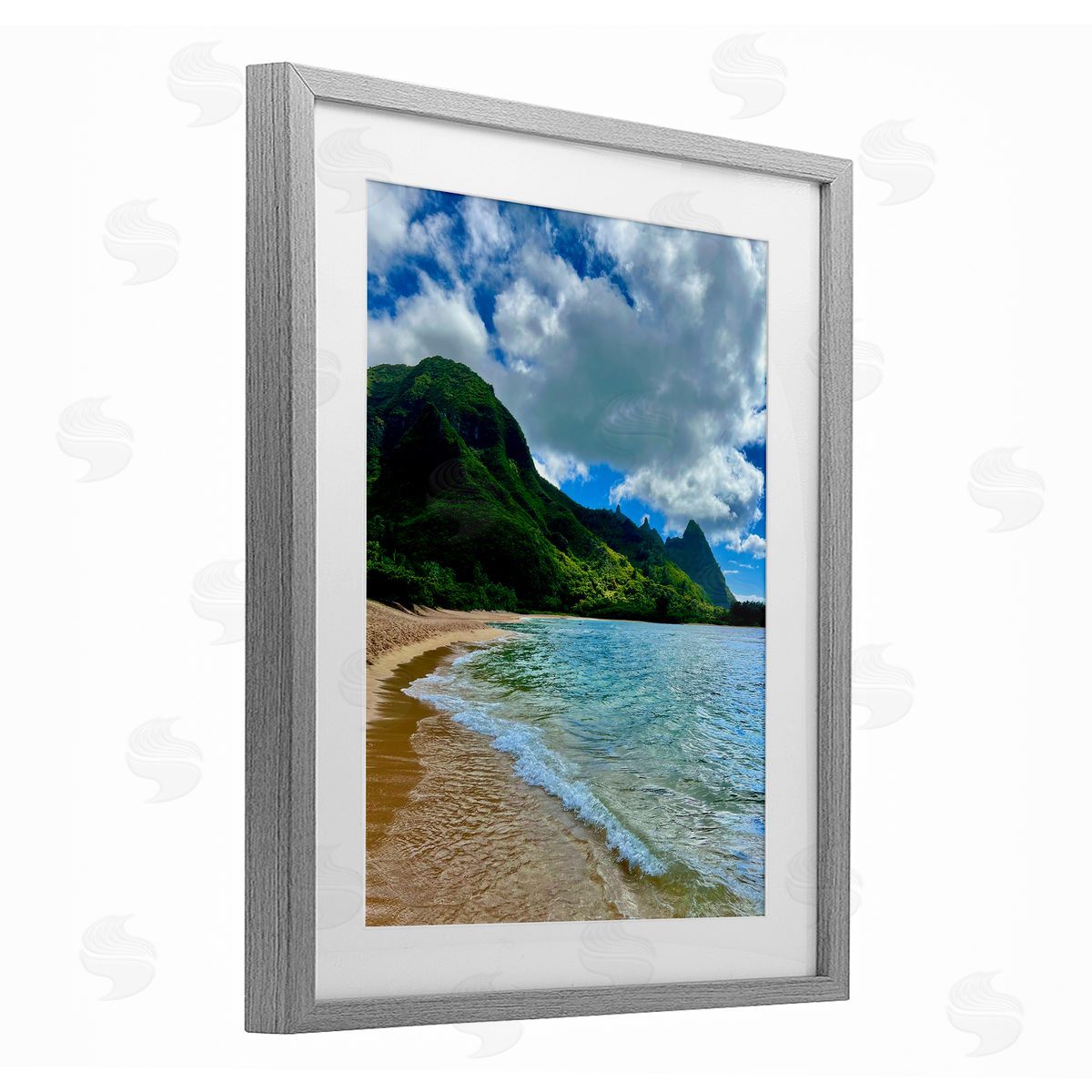 Nicole Dell Tunnels Beach Landscape Canvas Wall Art Print