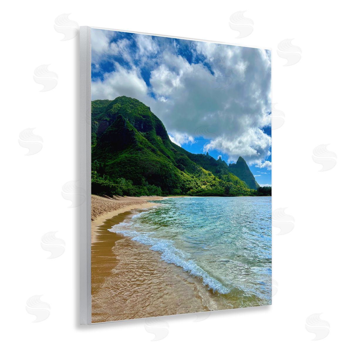 Nicole Dell Tunnels Beach Landscape Canvas Wall Art Print