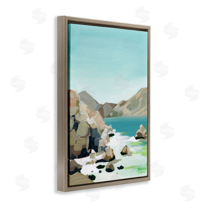Brook Page | Expressionist Rocky Coast