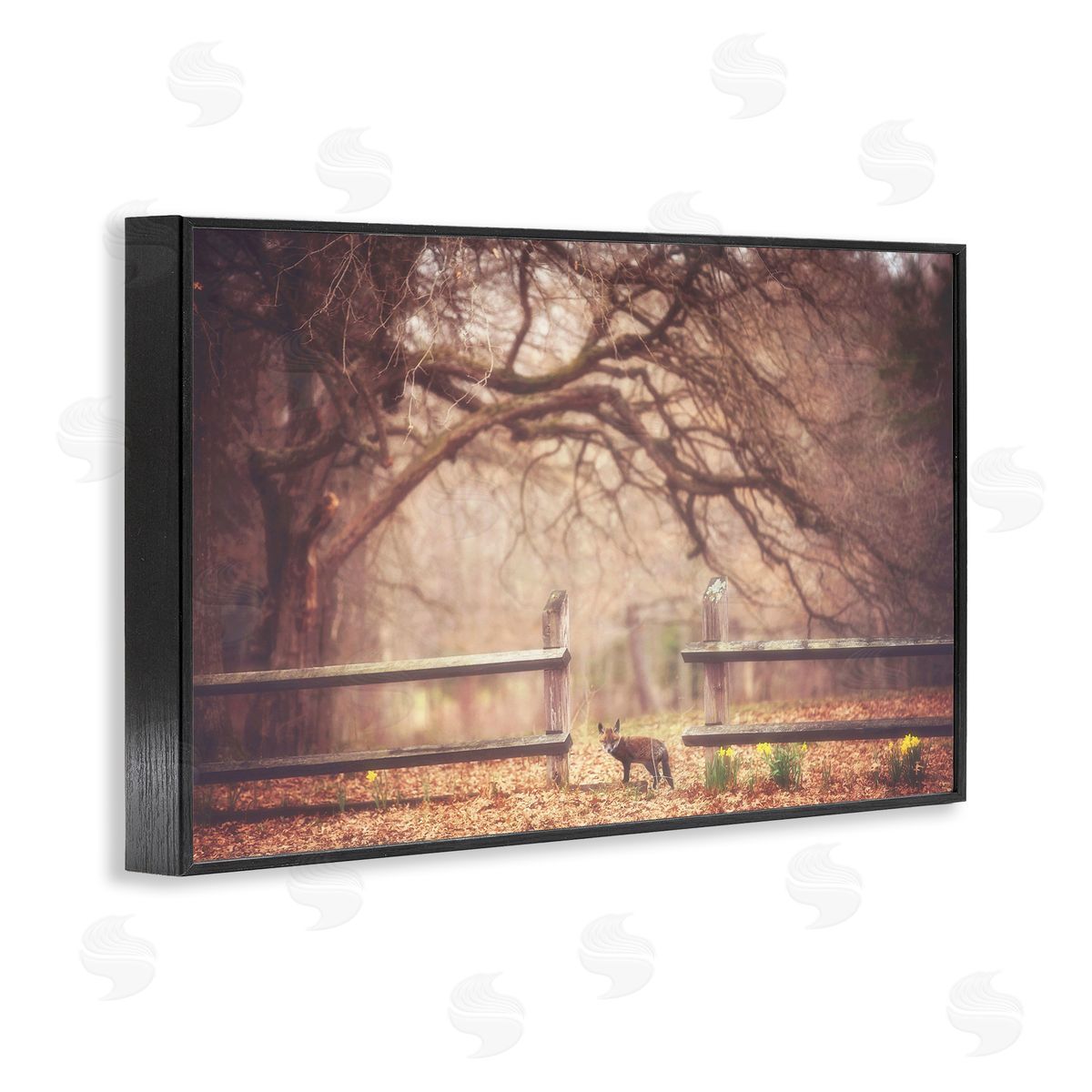 Carrie Ann Grippo-Pike Sly Guy Fox in Forest Canvas Wall Art Print