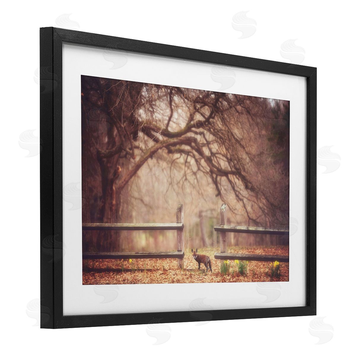 Carrie Ann Grippo-Pike Sly Guy Fox in Forest Canvas Wall Art Print