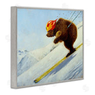 Lucia Heffernan | The Heist Skiing Bear