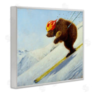 Lucia Heffernan | The Heist Skiing Bear