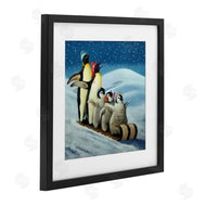 Lucia Heffernan | Sleigh Ride Snowy Penguins