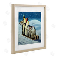 Lucia Heffernan | Sleigh Ride Snowy Penguins