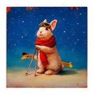 Lucia Heffernan | First Snow Bunny & Skis