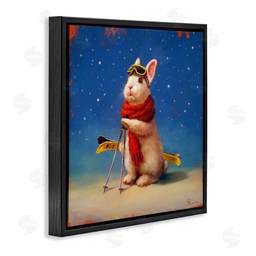 Lucia Heffernan | First Snow Bunny & Skis
