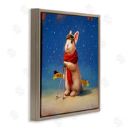 Lucia Heffernan | First Snow Bunny & Skis