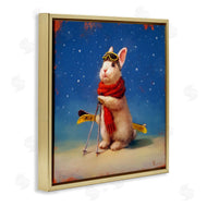 Lucia Heffernan | First Snow Bunny & Skis