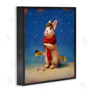 Lucia Heffernan | First Snow Bunny & Skis
