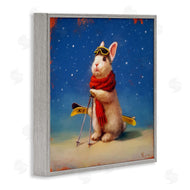 Lucia Heffernan | First Snow Bunny & Skis