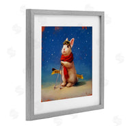 Lucia Heffernan | First Snow Bunny & Skis