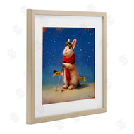Lucia Heffernan | First Snow Bunny & Skis