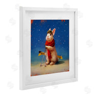 Lucia Heffernan | First Snow Bunny & Skis