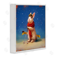 Lucia Heffernan | First Snow Bunny & Skis