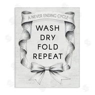 Lettered and Lined | Laundry Vintage Wavy Ribbon