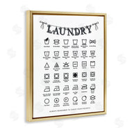Lettered and Lined | Vintage Style Laundry Symbols