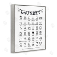 Lettered and Lined | Vintage Style Laundry Symbols