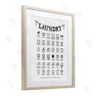 Lettered and Lined | Vintage Style Laundry Symbols