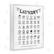 Lettered and Lined | Vintage Style Laundry Symbols