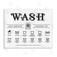 Lettered and Lined | Wash Cycles Instructions
