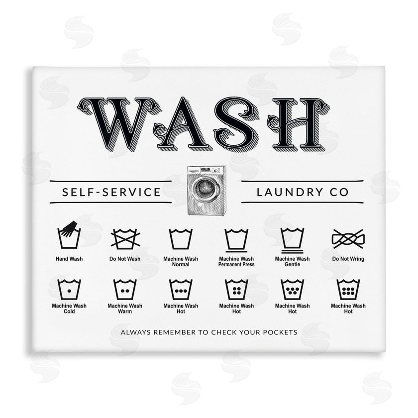 Lettered and Lined | Wash Cycles Instructions