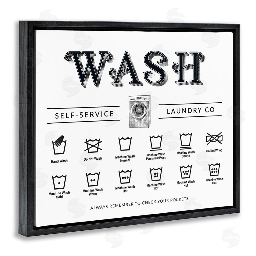 Lettered and Lined | Wash Cycles Instructions