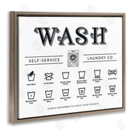 Lettered and Lined | Wash Cycles Instructions