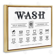 Lettered and Lined | Wash Cycles Instructions