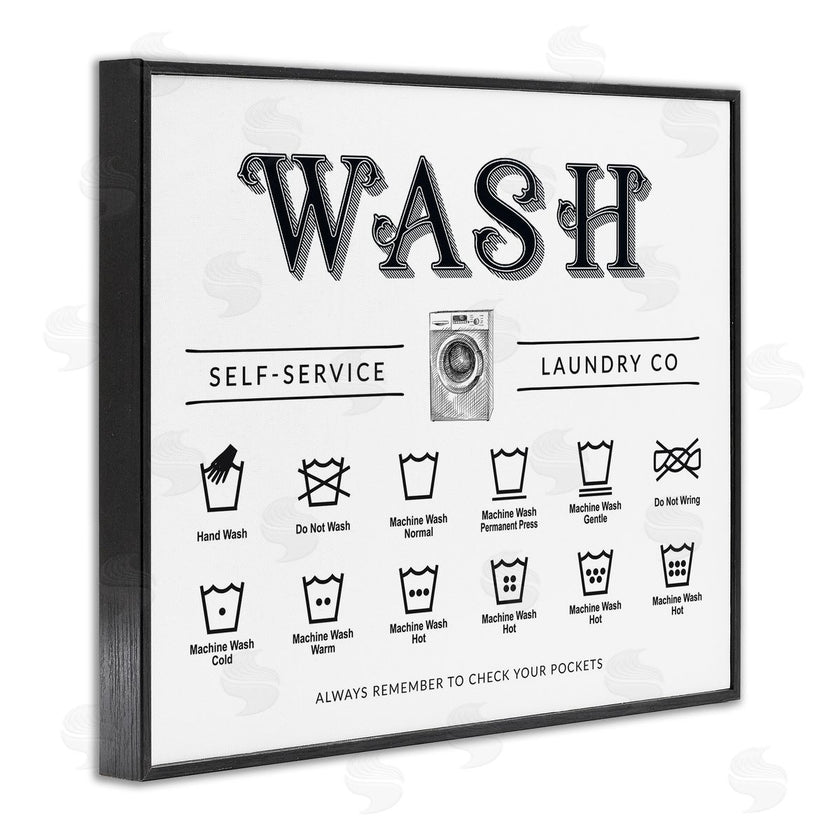 Lettered and Lined | Wash Cycles Instructions