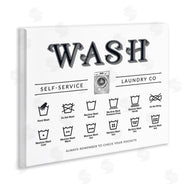 Lettered and Lined | Wash Cycles Instructions