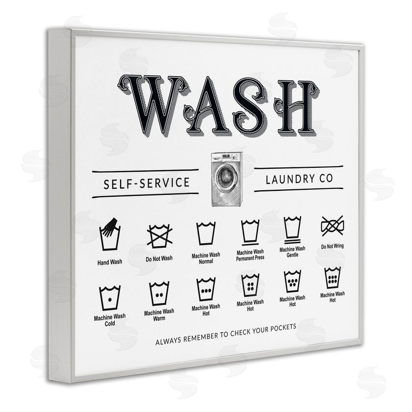Lettered and Lined | Wash Cycles Instructions