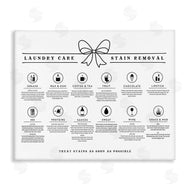 Lettered and Lined | Laundry Care Stain Removal Guide