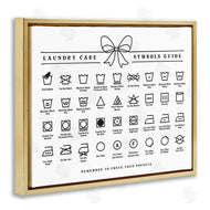 Lettered and Lined | Laundry Care Symbols Guide