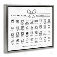 Lettered and Lined | Laundry Care Symbols Guide
