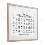 Lettered and Lined | Laundry Care Symbols Guide
